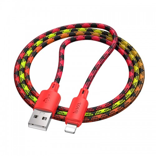 Кабель HOCO Lightning Meridian charging data cable X116 |1m, 2.4A|