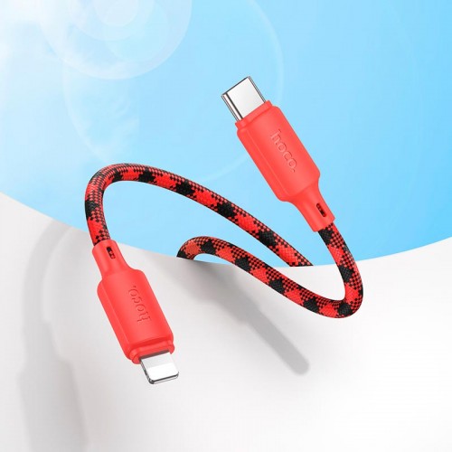 Кабель HOCO Type-C Lightning Meridian PD Charging Data Cable X116 |1m, 27W| purple