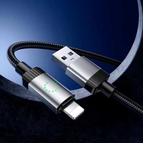Кабель HOCO Lightning Star charging data cable X117 |1m, 2.4A|