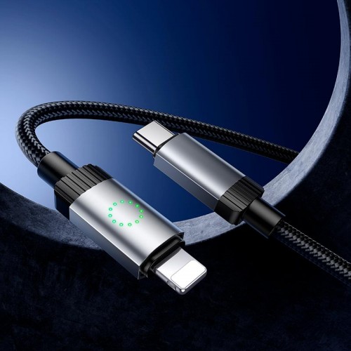 Кабель HOCO Type-C для Lightning Star PD Charging Data Cable X117 |1m, 27W| black