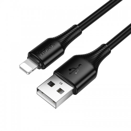 Кабель HOCO Lightning Beneficio charging data cable X120 |1m, 2.4A|