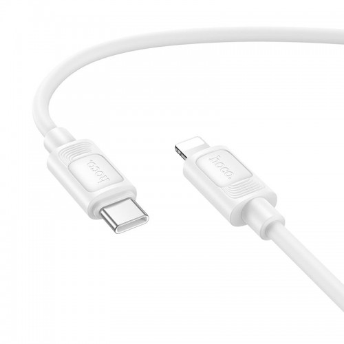 Кабель HOCO C до Lightning Benefit PD silicone charging data cable X122 |1m, 27W| black