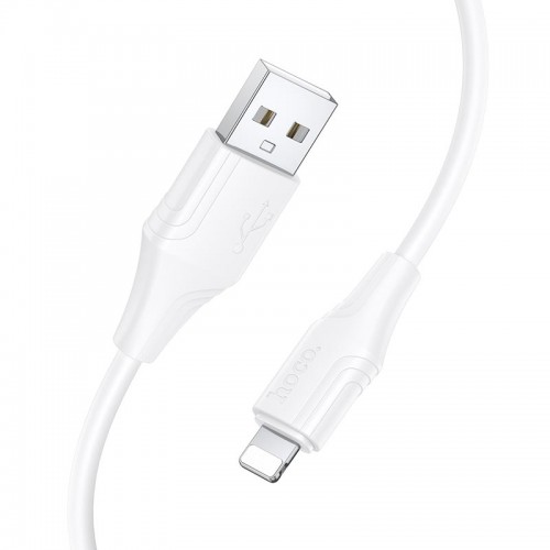 Кабель HOCO Lightning Bien silicone charging data cable X124 |1m, 2.4A|
