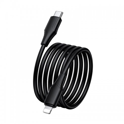 Кабель HOCO C до Lightning Bien PD silicone charging data cable X124 |1m, 27W| black