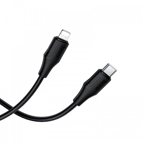 Кабель HOCO C до Lightning Bien PD silicone charging data cable X124 |1m, 27W| white