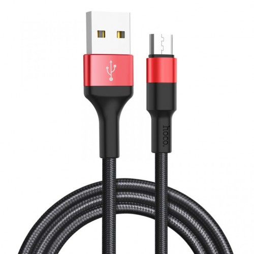 Кабель Hoco Micro USB Xpress X26 |1m| black-gold