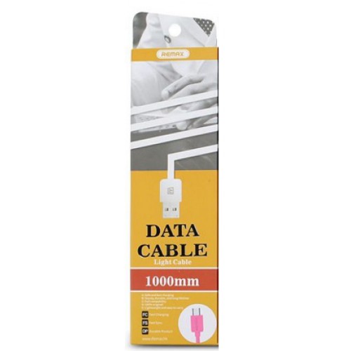 Кабель Micro USB REMAX Light RC-06m |1M| pink