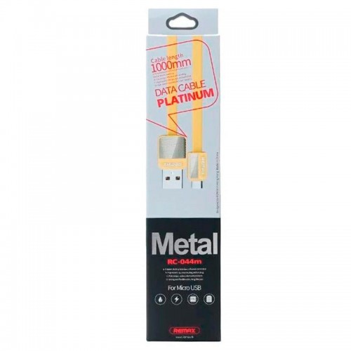 Кабель Micro USB REMAX Platinum RC-044m gold