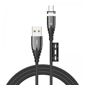 Кабель Joyroom Micro USB Magnetic Series S-M408 |1.2m, 3A| black