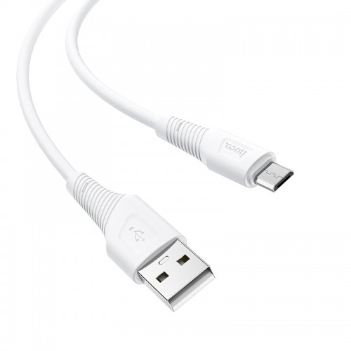Кабель HOCO Micro USB Airy silicone charging data cable X58 |1m, 2.4A|