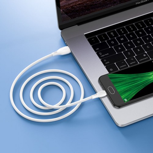Кабель HOCO Micro USB Ultimate silicone charging data cable X61 |1m, 2.4A|