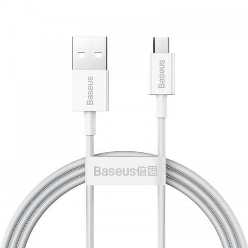 Кабель BASEUS Micro USB Superior Series Fast Charging |1m, 2A| (CAMYS-02) white