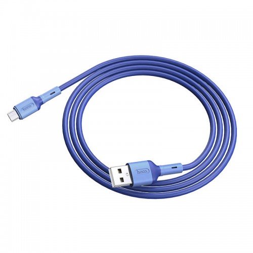 Кабель Hoco Micro USB Prime charging data cable X65 |1m, 2.4A| white