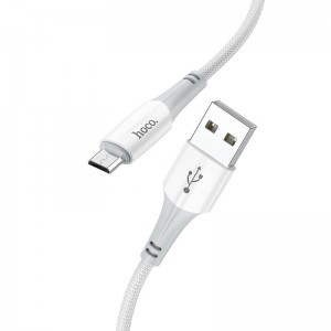 Кабель HOCO Micro USB Ferry charging data cable X70 |1m, 2.4A|