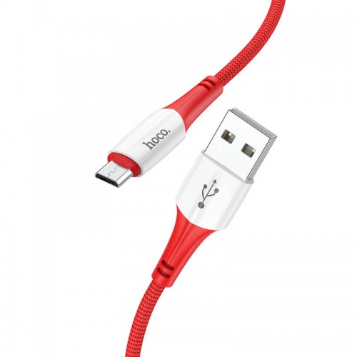 Кабель HOCO Micro USB Ferry charging data cable X70 |1m, 2.4A|
