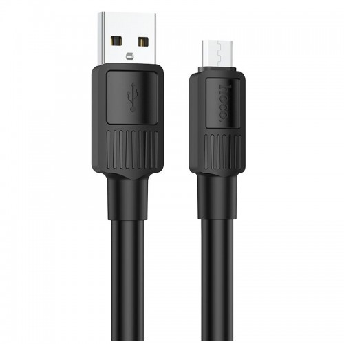 Кабель HOCO Micro USB Solid charging data cable X84 |1M, 2.4A|