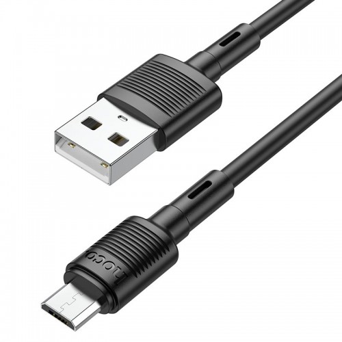 Кабель HOCO Micro USB Victory charging data cable X83 |1m, 2.4A|