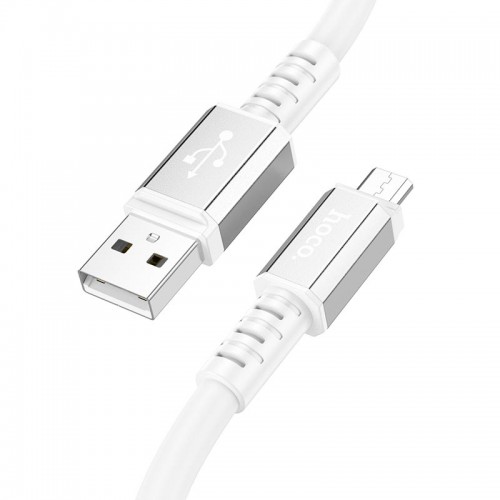 Кабель HOCO Micro USB Strength charging data cable X85 |1m, 2.4A|