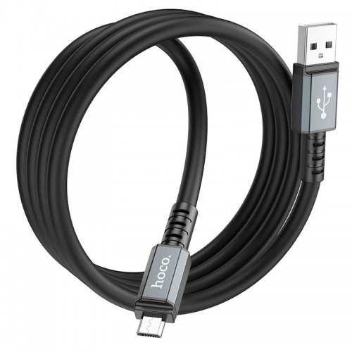 Кабель Hoco Micro USB Strength charging data cable X85 |1m, 2.4A| white