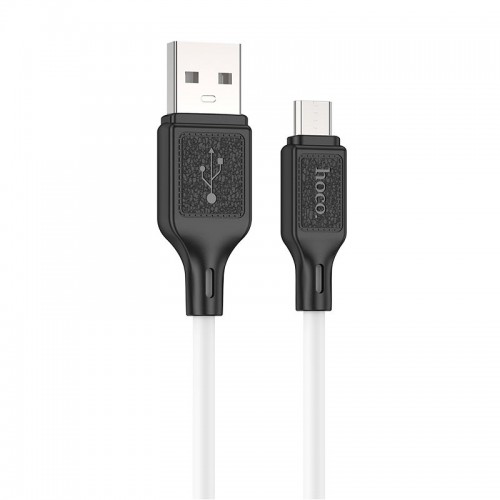 Кабель HOCO Micro USB Cool silicone charging data cable X90 |1m, 2.4A|