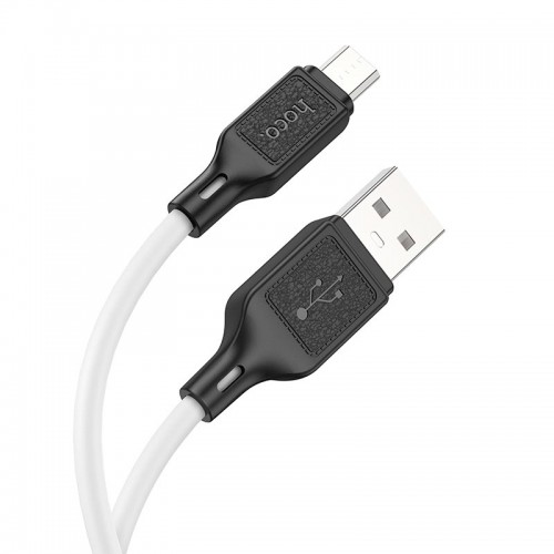 Кабель HOCO Micro USB Cool silicone charging data cable X90 |1m, 2.4A|