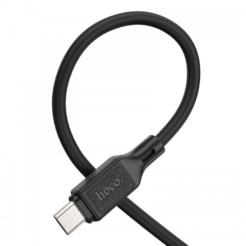 Кабель HOCO Micro USB Cool silicone charging data cable X90 |1m, 2.4A|