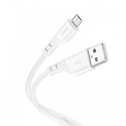Кабель HOCO Micro USB Crystal color silicone charging data cable X97 |1m, 2.4A|