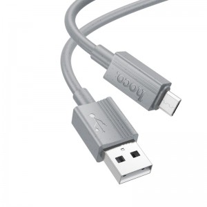 Кабель HOCO Micro USB Favor charging data cable X107 |1m, 2.4A|