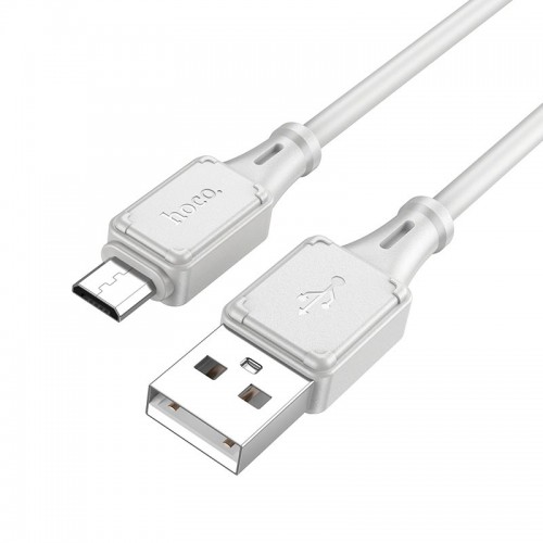 Кабель HOCO Micro USB Assistant silicone charging data cable X101 |1m, 2.4A|
