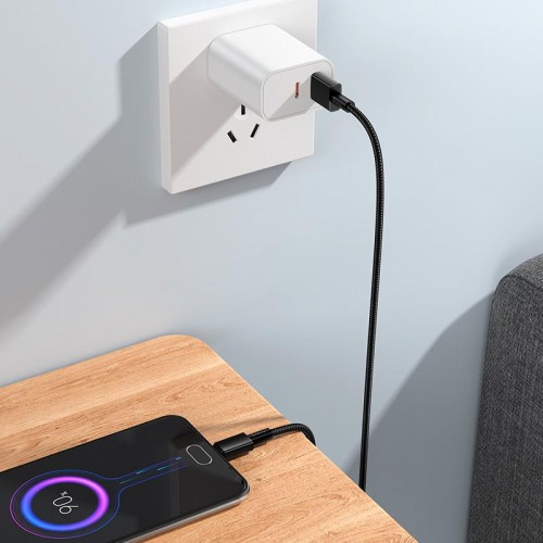 Кабель HOCO Micro USB Energy charging data cable X119 |1m, 2.4A| black