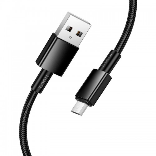 Кабель HOCO Micro USB Energy charging data cable X119 |1m, 2.4A| black