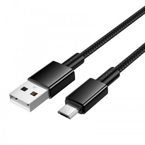 Кабель HOCO Micro USB Energy charging data cable X119 |1m, 2.4A| black
