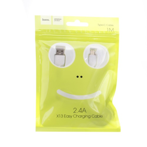 Кабель HOCO Type-C USB X13 |1m, 2.4A|