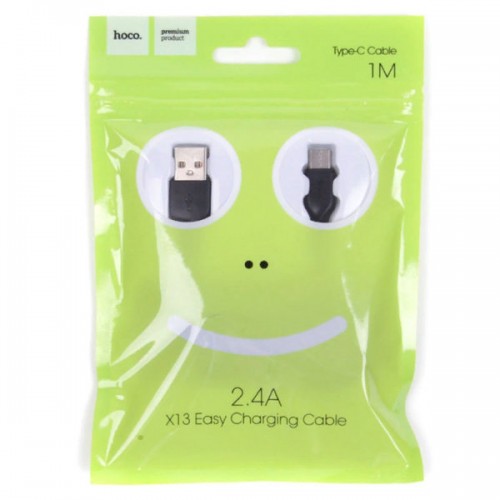 Кабель HOCO Type-C USB X13 |1m, 2.4A|