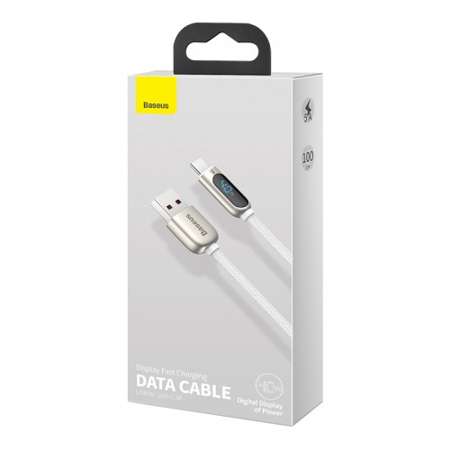 Кабель BASEUS Type-C Display Fast Charging Data Cable |1m, 5A| (CATSK-02)