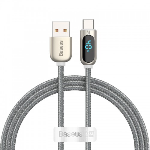 Кабель BASEUS Type-C Display Fast Charging Data Cable |1m, 5A| (CATSK-02)
