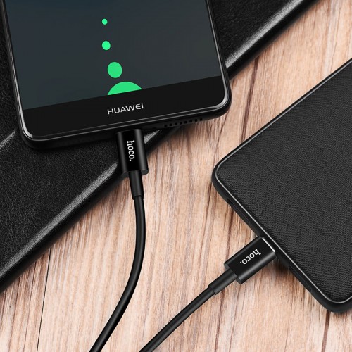 Кабель Hoco Type-C to Type-C Skilled charging data cable X23 |1m, 3A|