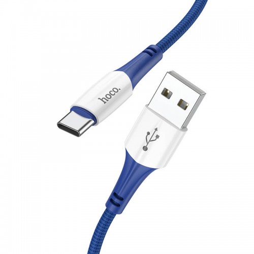 Кабель Hoco Type-C Ferry charging data cable X70 |1m, 3A| white