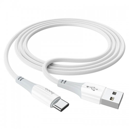 Кабель Hoco Type-C Ferry charging data cable X70 |1m, 3A| white