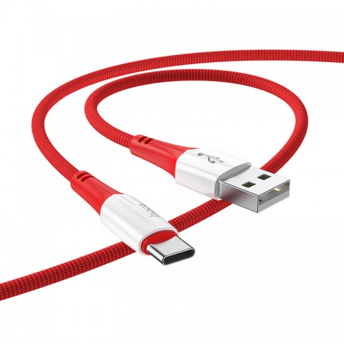 Кабель Hoco Type-C Ferry charging data cable X70 |1m, 3A| white