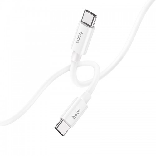 Кабель HOCO Type-C to Type-C Magic silicone PD charging data cable X87 |1m, 60W, 3A|