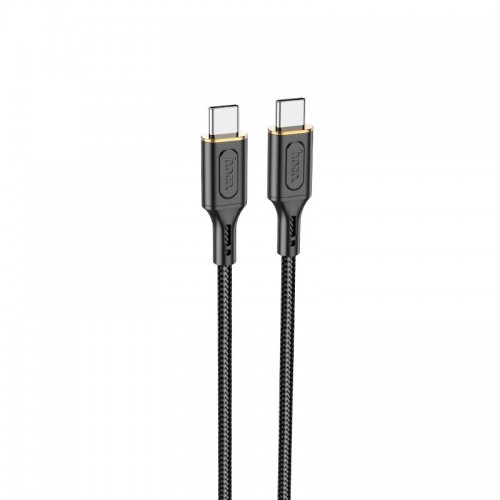 Кабель HOCO Type-C to Type-C Goldentop charging data cable X95 |1m, 60W|