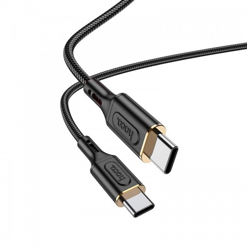 Кабель HOCO Type-C to Type-C Goldentop charging data cable X95 |1m, 60W|