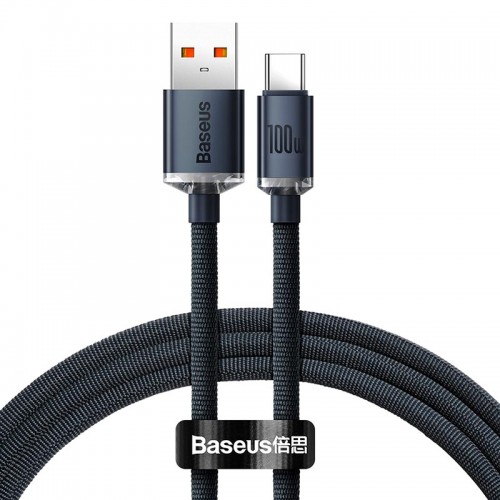 Кабель Baseus Type-C Crystal Shine Series Fast Charging Data Cable |1.2m, 100W|