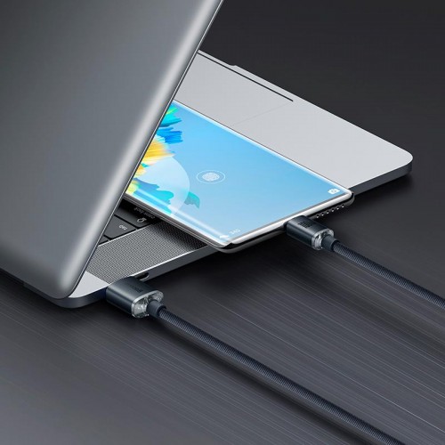 Кабель Baseus Type-C Crystal Shine Series Fast Charging Data Cable |1.2m, 100W|
