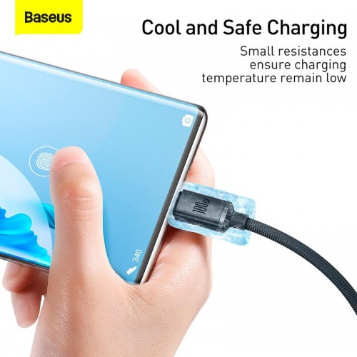 Кабель Baseus Type-C Crystal Shine Series Fast Charging Data Cable |1.2m, 100W|
