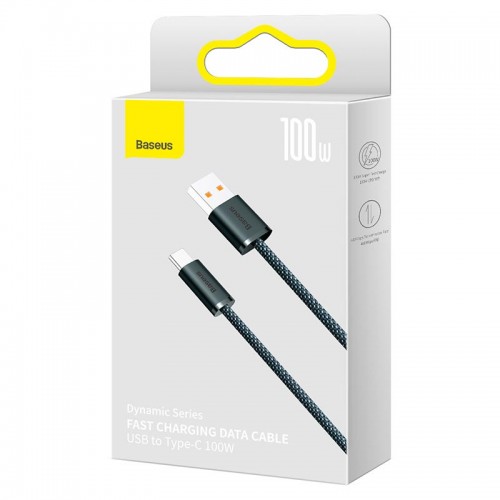 Кабель Baseus Type-C Dynamic Series Fast Charging Data Cable |1m, 100W, 6A|