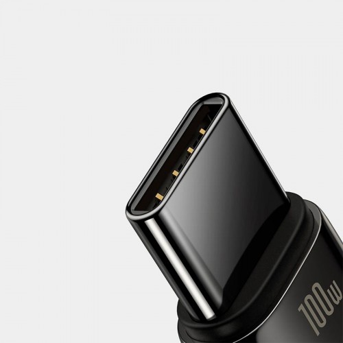 Кабель Baseus Type-C Tungsten Gold Fast Charging Data Cable |2m, 100W|