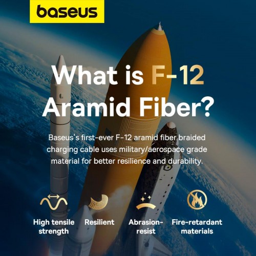 Кабель Baseus Type-C Unbreakable Series Fast Charging Data Cable |1m, 100W/6A| black