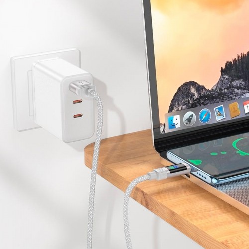 Кабель HOCO Type-C Lantern charging data cable U126 |1.2m, 5A|